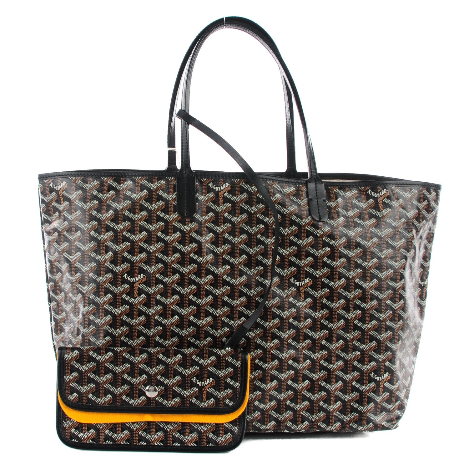 Goyard Goyardine Saint Louis PM Black 1 of 8