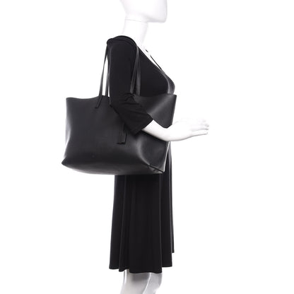 Saint Laurent Calfskin Large Shopping Tote Black 2 of 11