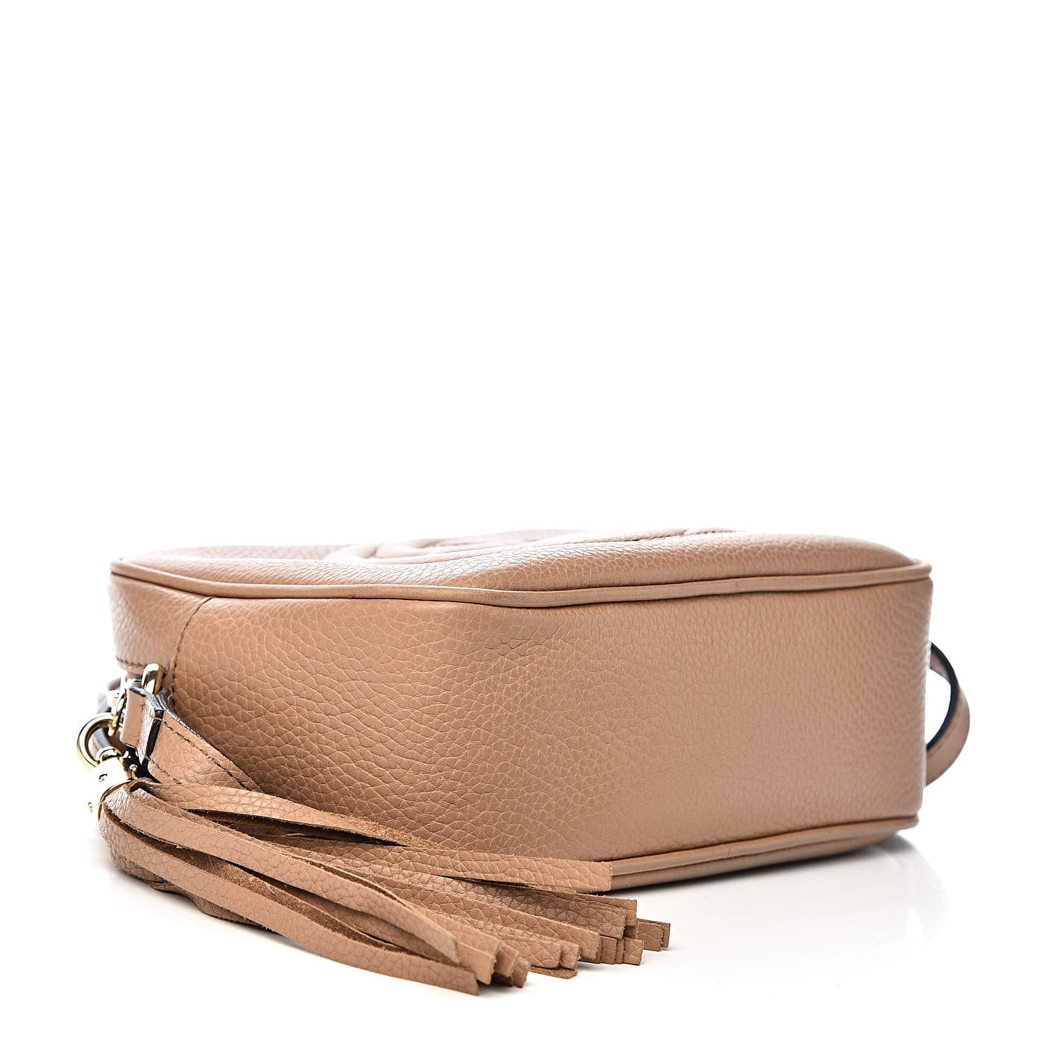 Gucci Pebbled Calfskin Small Soho Disco Bag Rose Beige 4 of 12