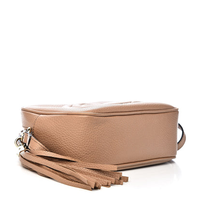 Gucci Pebbled Calfskin Small Soho Disco Bag Rose Beige 4 of 12