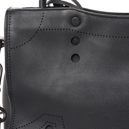 Balenciaga Veau Soyeux Perforated Blackout Hardware S City Gris Fossile 13 of 13