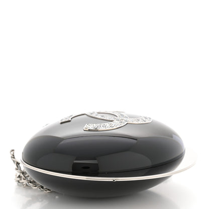 Chanel Resin Crystal CC Evening On The Moon Minaudiere Black 4 of 12