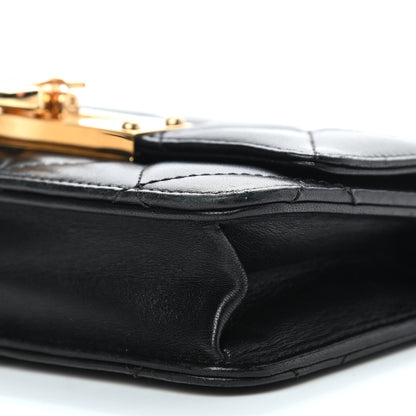 Chanel Lambskin Quilted Golden Class Wallet on Chain WOC Black 9 of 9
