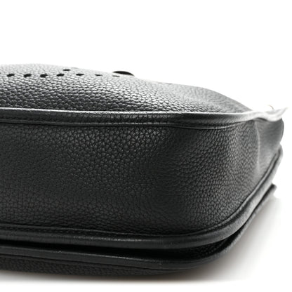 Hermes Taurillon Clemence Evelyne III PM Black 10 of 10