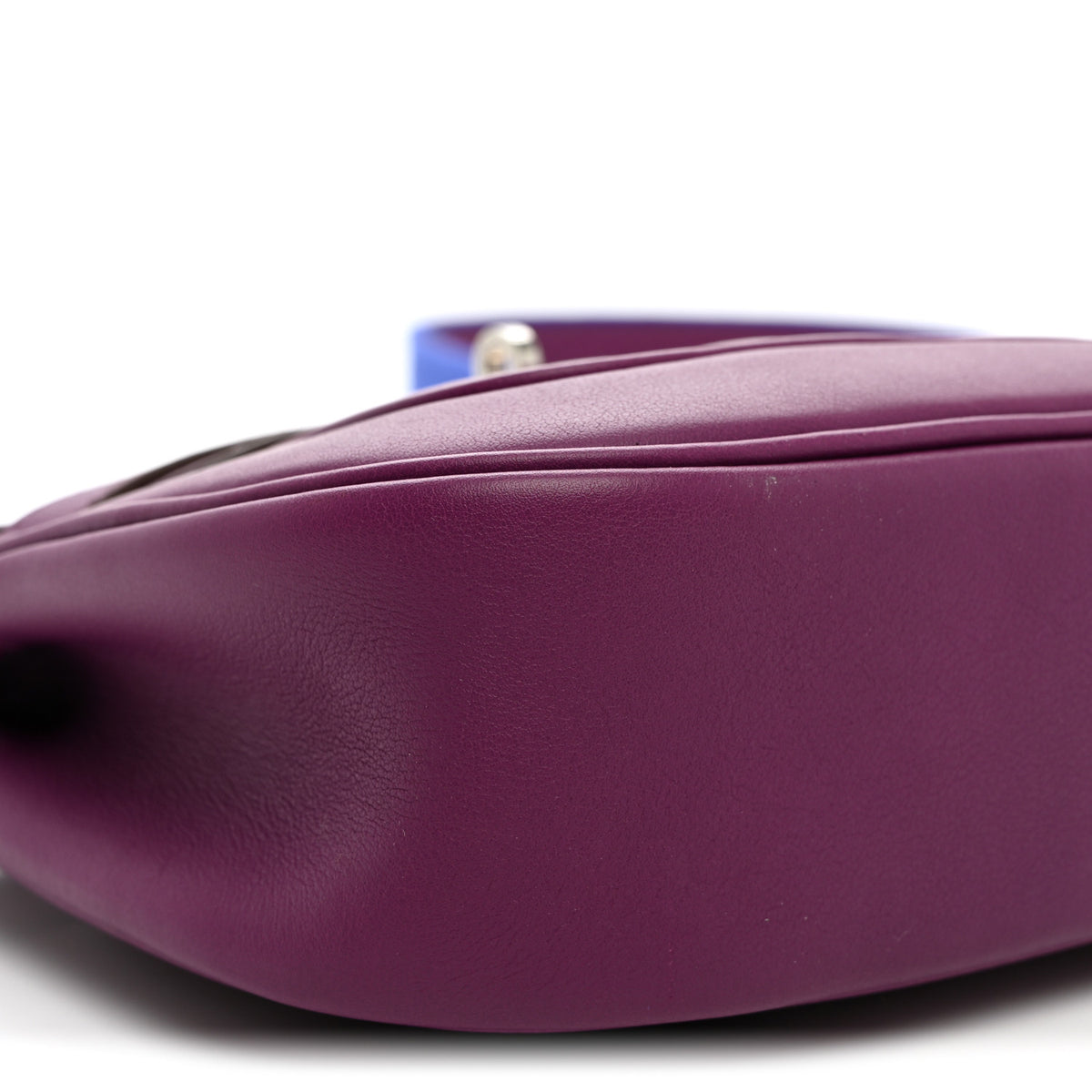 Hermes Veau Swift Mini Sac Berline Anemone Bleu Electrique 9 of 10