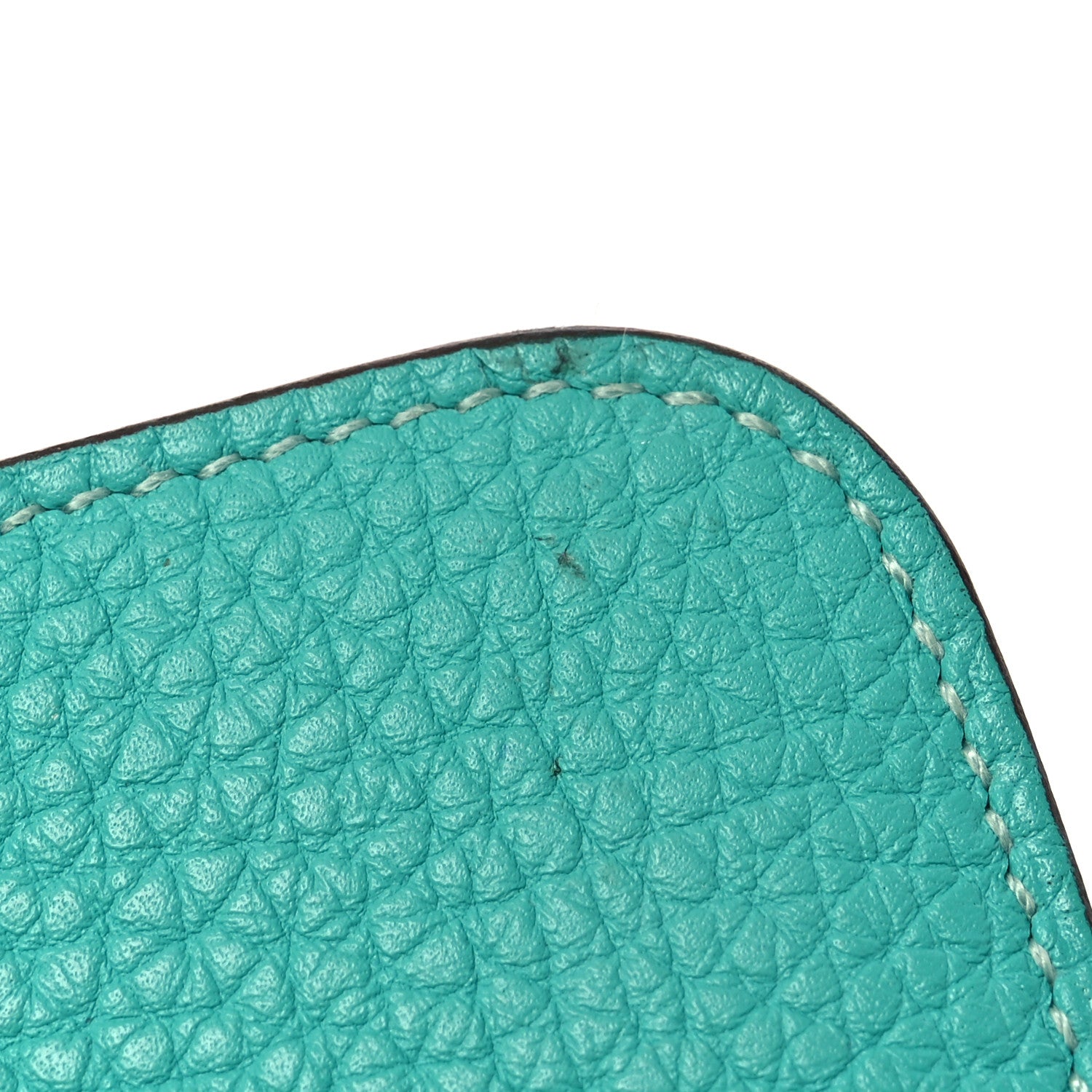 Hermes Togo Dogon Duo Wallet Lagon 10 of 11