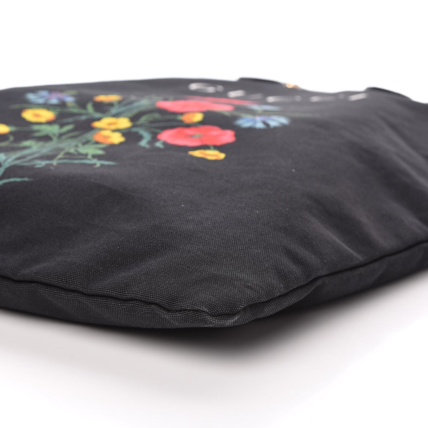 Canvas Chateau Marmont Drawstring Tote Black