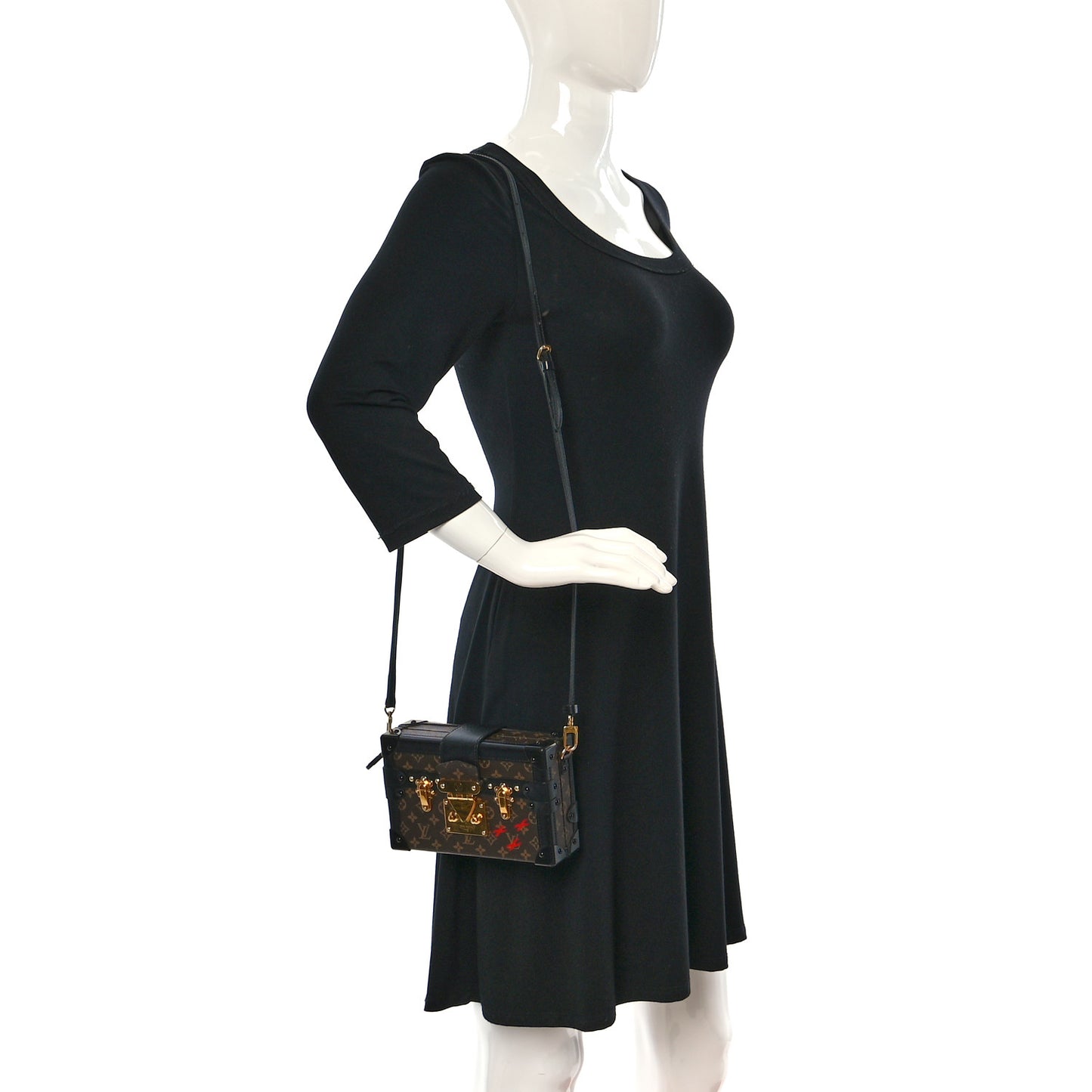 Monogram Petite Malle Black
