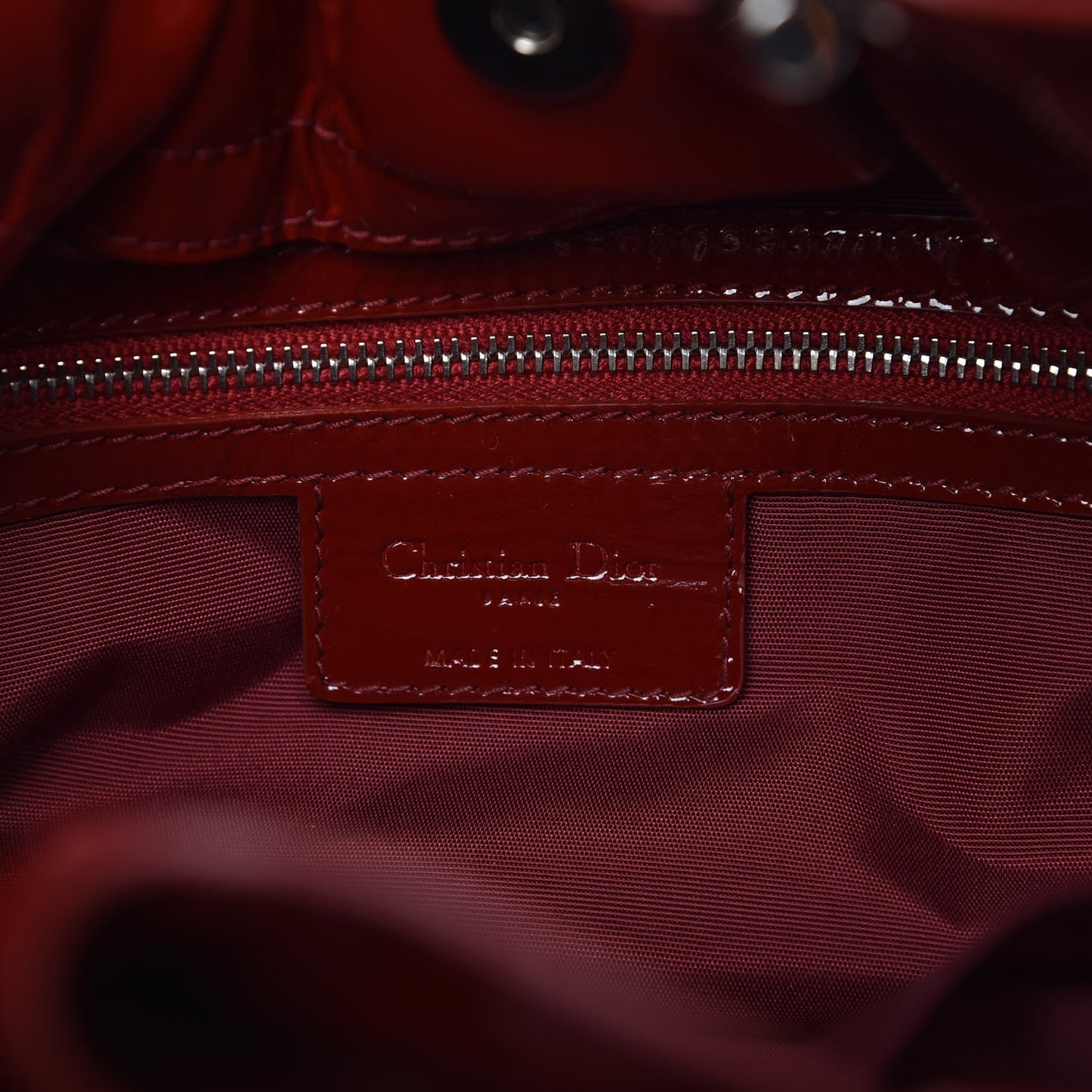 Patent Cannage Medium Le Trente Tote Red