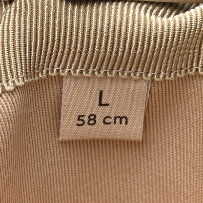 Gucci Eco Washed Denim GG Monogram Brim Hat L Blue Ivory 10 of 10