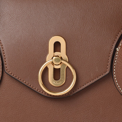Mulberry Silky Calfskin Large Seaton Tan 9 of 12