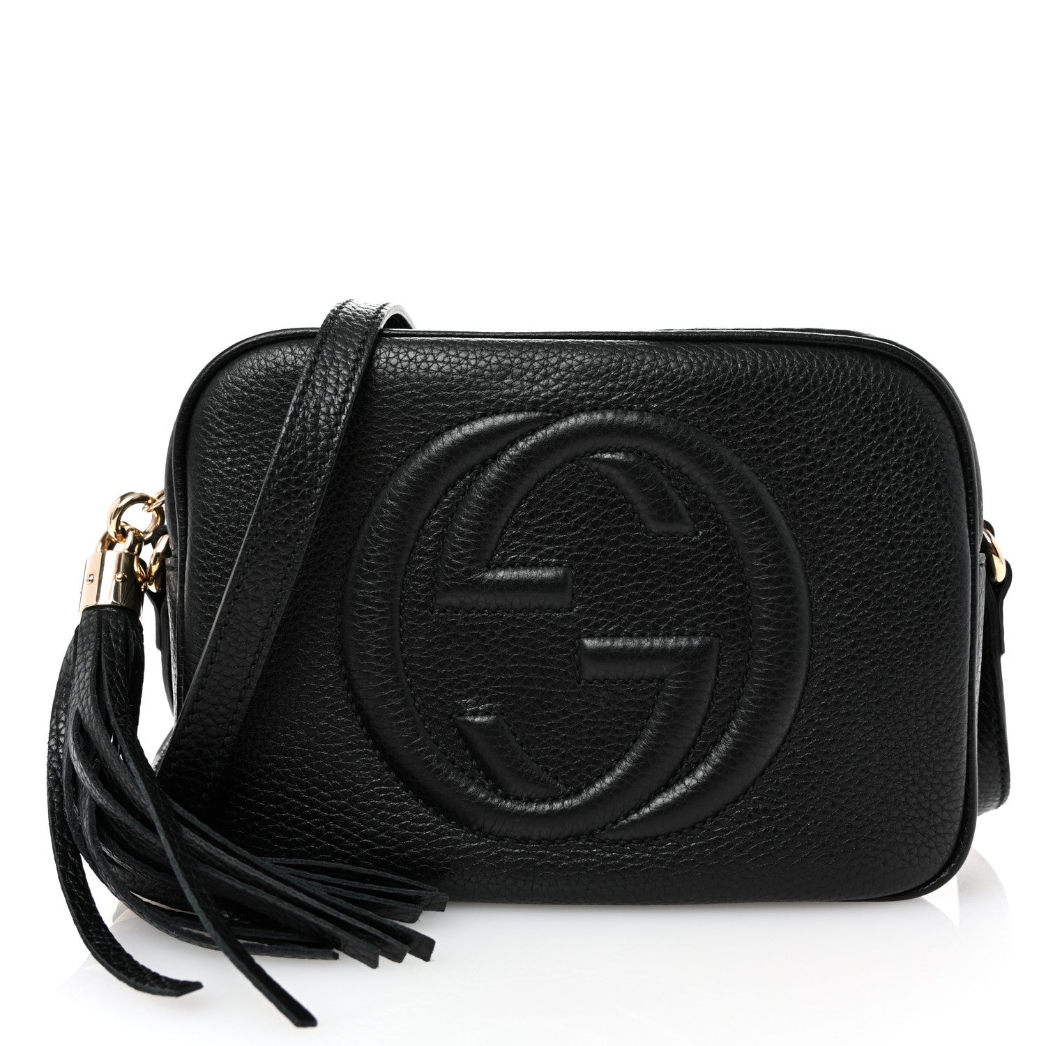 Gucci Pebbled Calfskin Small Soho Disco Bag Black 1 of 10