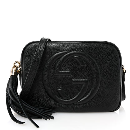 Gucci Pebbled Calfskin Small Soho Disco Bag Black 1 of 10