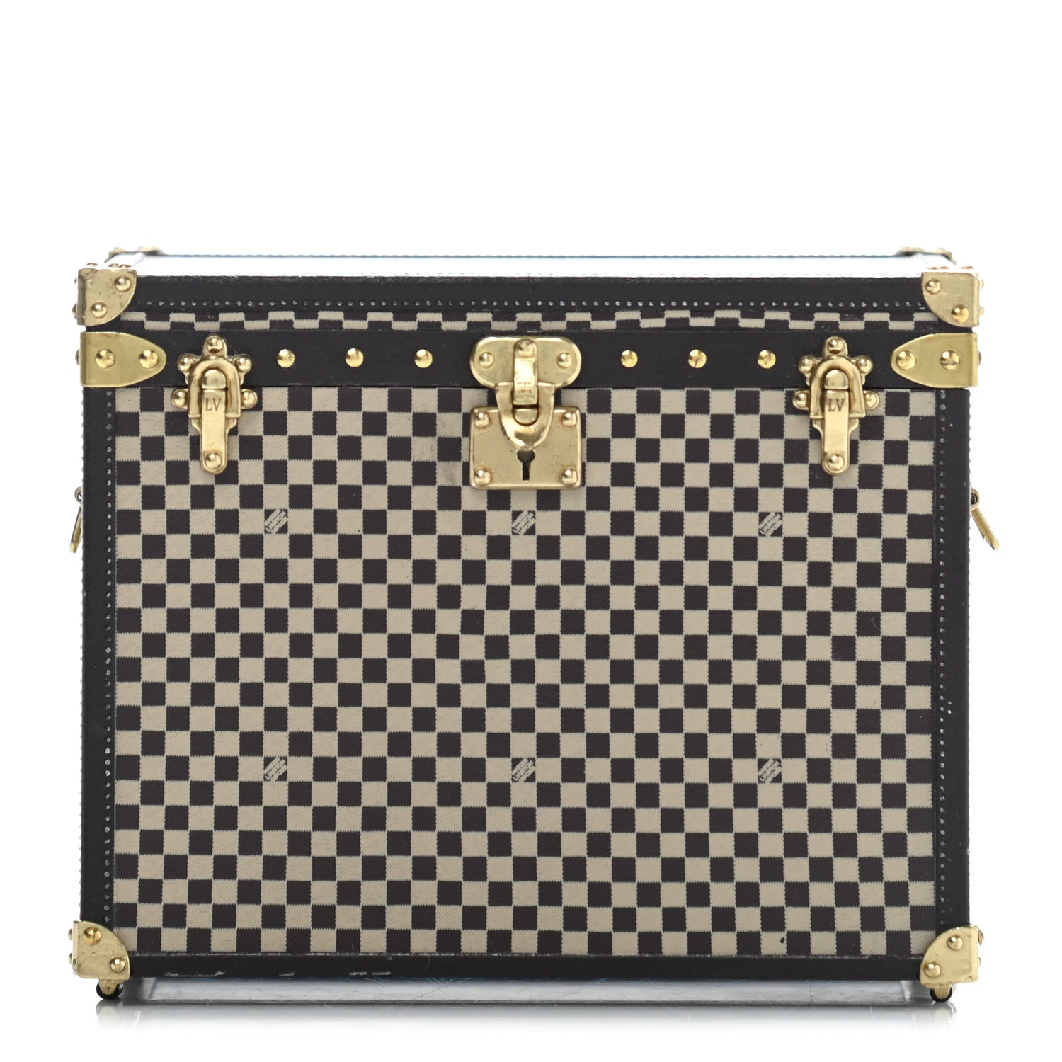Louis Vuitton Damier 1895 Ladies Hat Trunk Mini Malle Chapeaux Jewelry Box 1 of 16