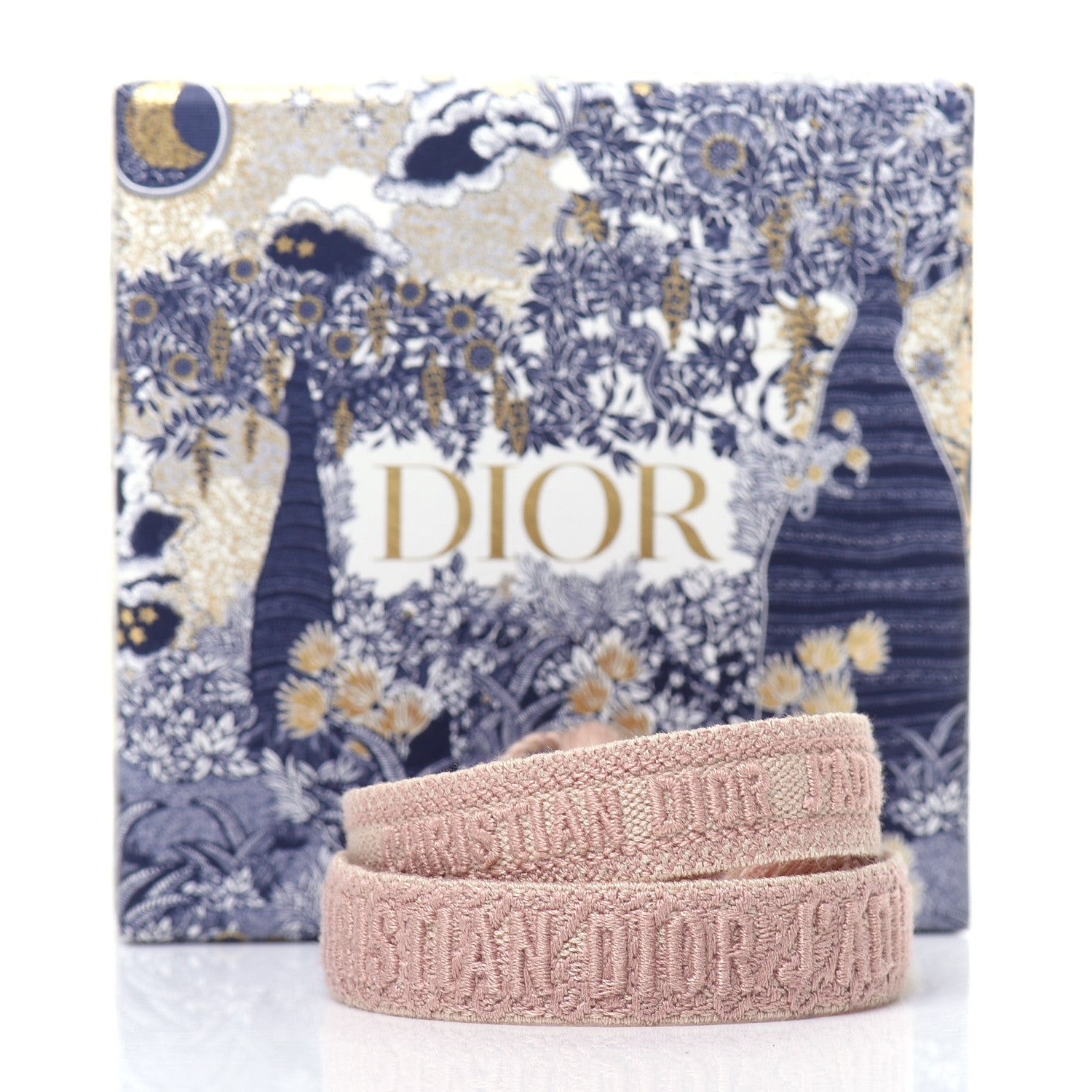 Christian Dior Woven Cotton J'Adior Friendship Bracelet Set Pink 4 of 4