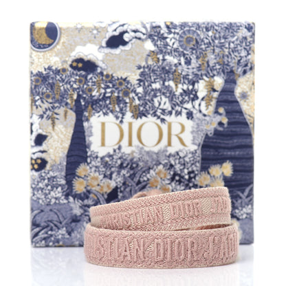 Christian Dior Woven Cotton J'Adior Friendship Bracelet Set Pink 4 of 4