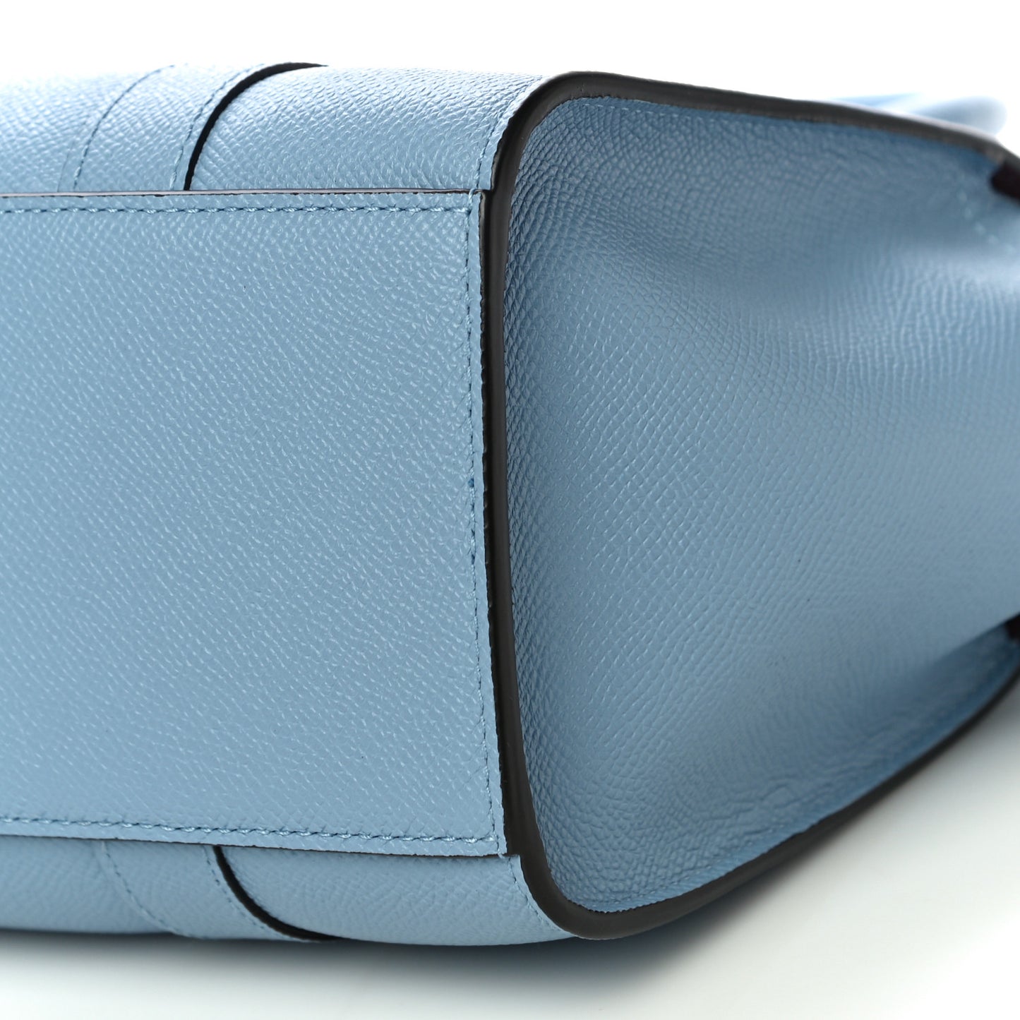 Small Classic Grain Mini Zipped Bayswater Pale Slate