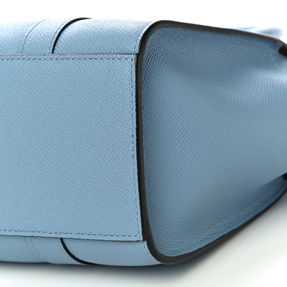 Mulberry Small Classic Grain Mini Zipped Bayswater Pale Slate 9 of 9