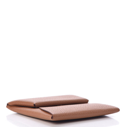 Hermes Epsom Bastia Coin Purse Gold 4 of 7