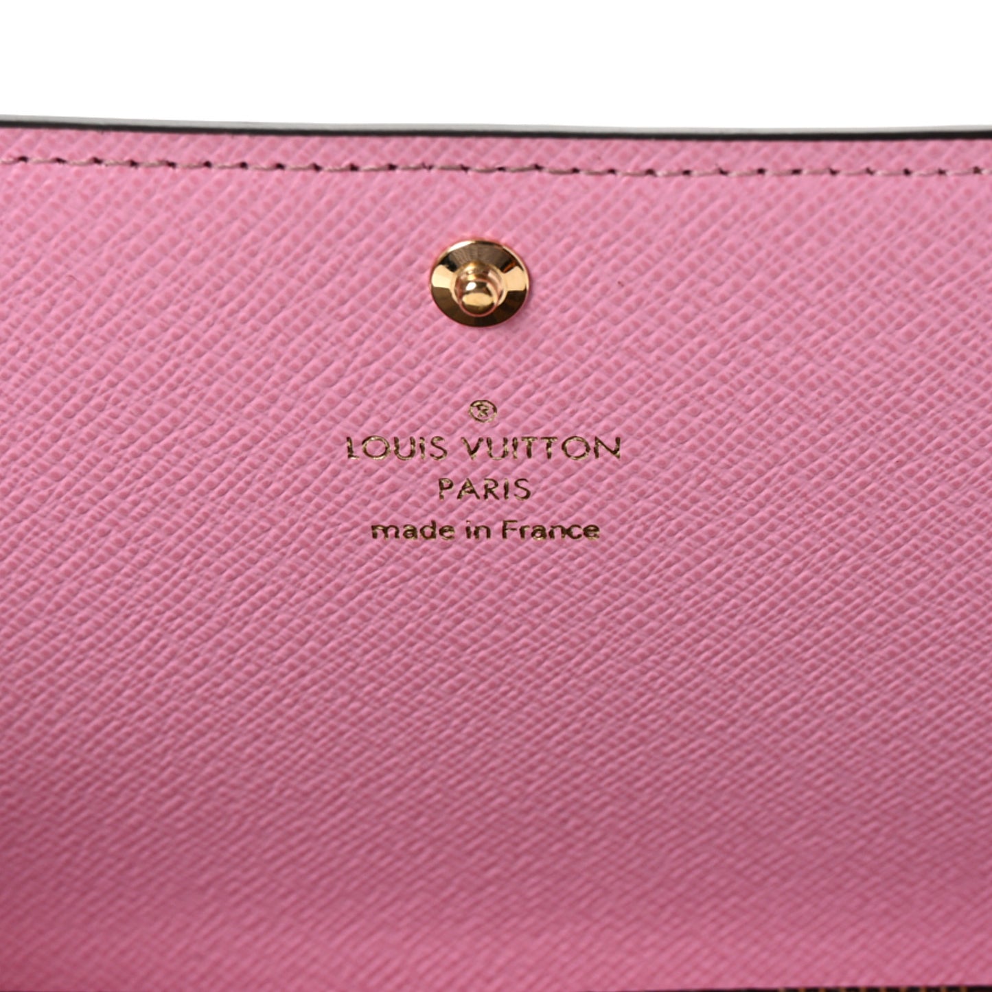 Damier Ebene 2023 Christmas Animation Ice Skating Sarah Wallet Pink