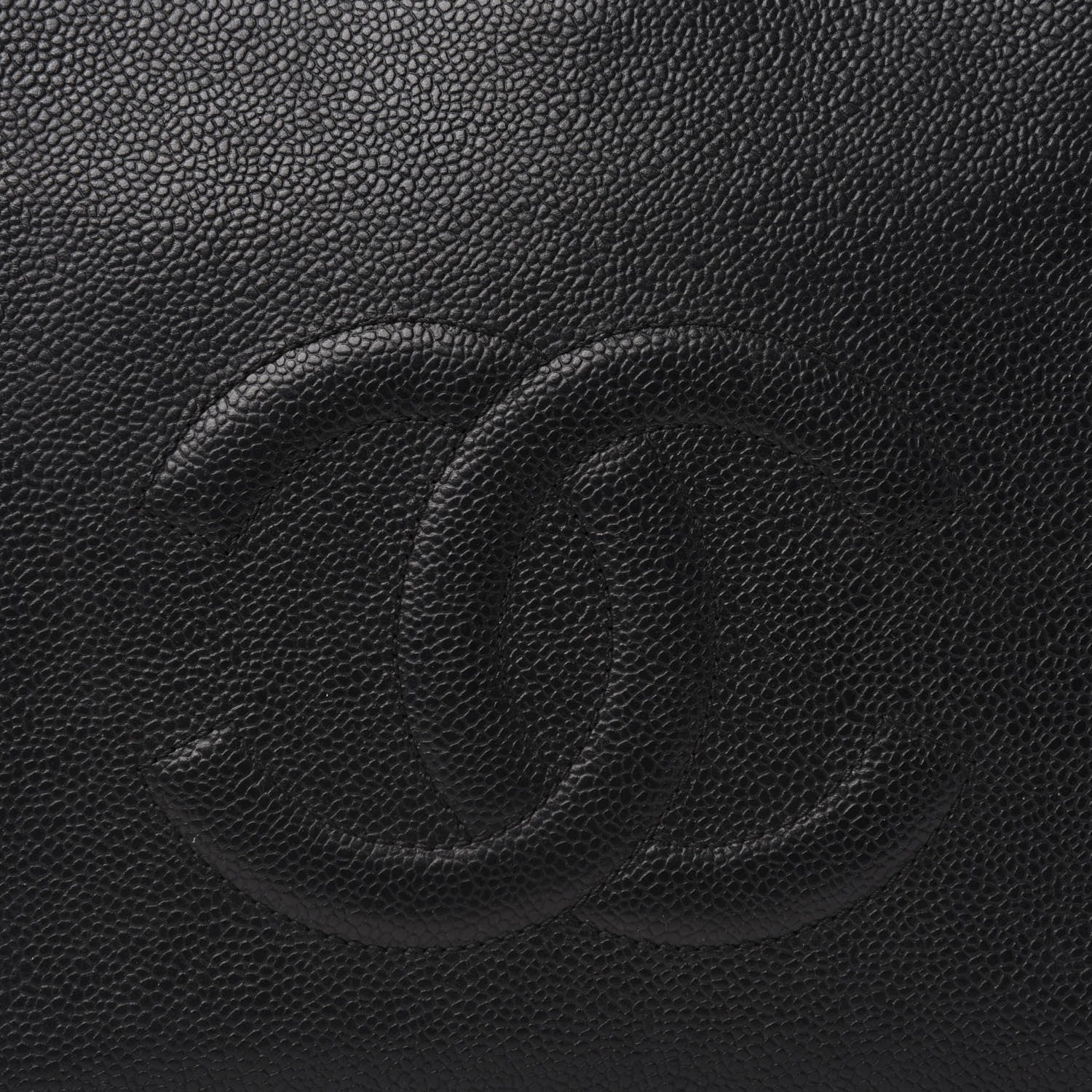 Chanel Caviar CC Timeless Tote Black 10 of 10