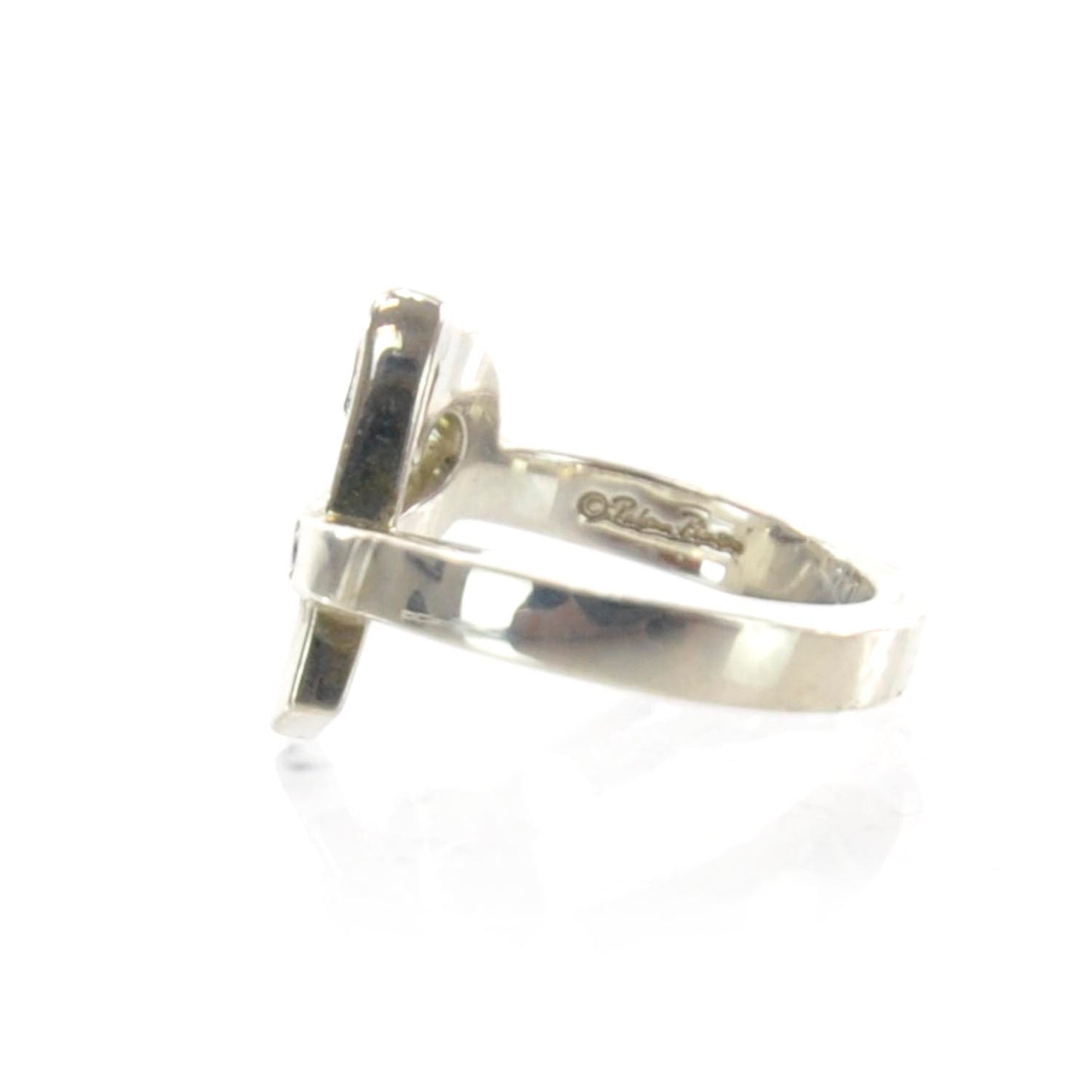 Sterling Silver Paloma Picasso Diamond Loving Heart Ring 5