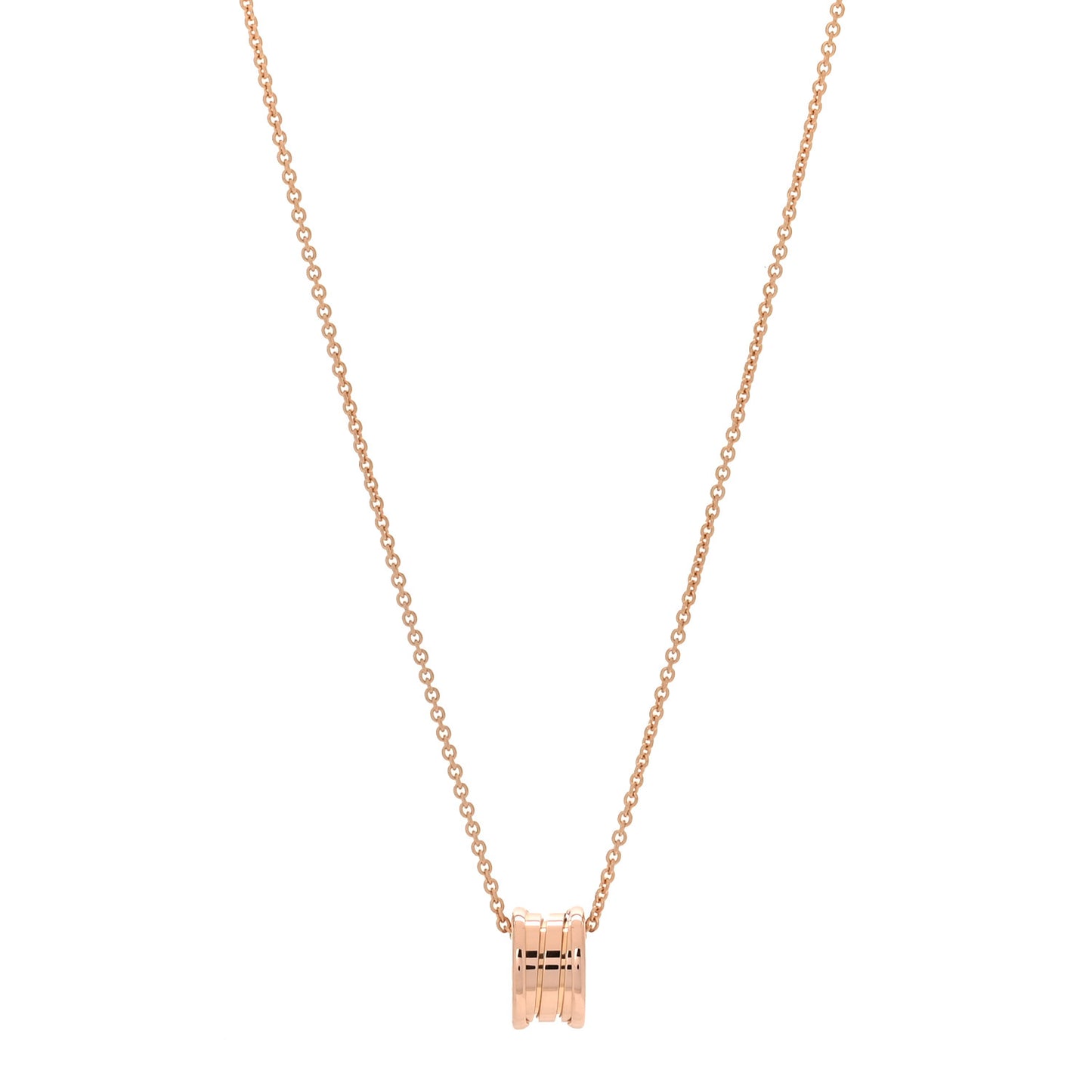 18K Rose Gold B.Zero1 Pendant Necklace
