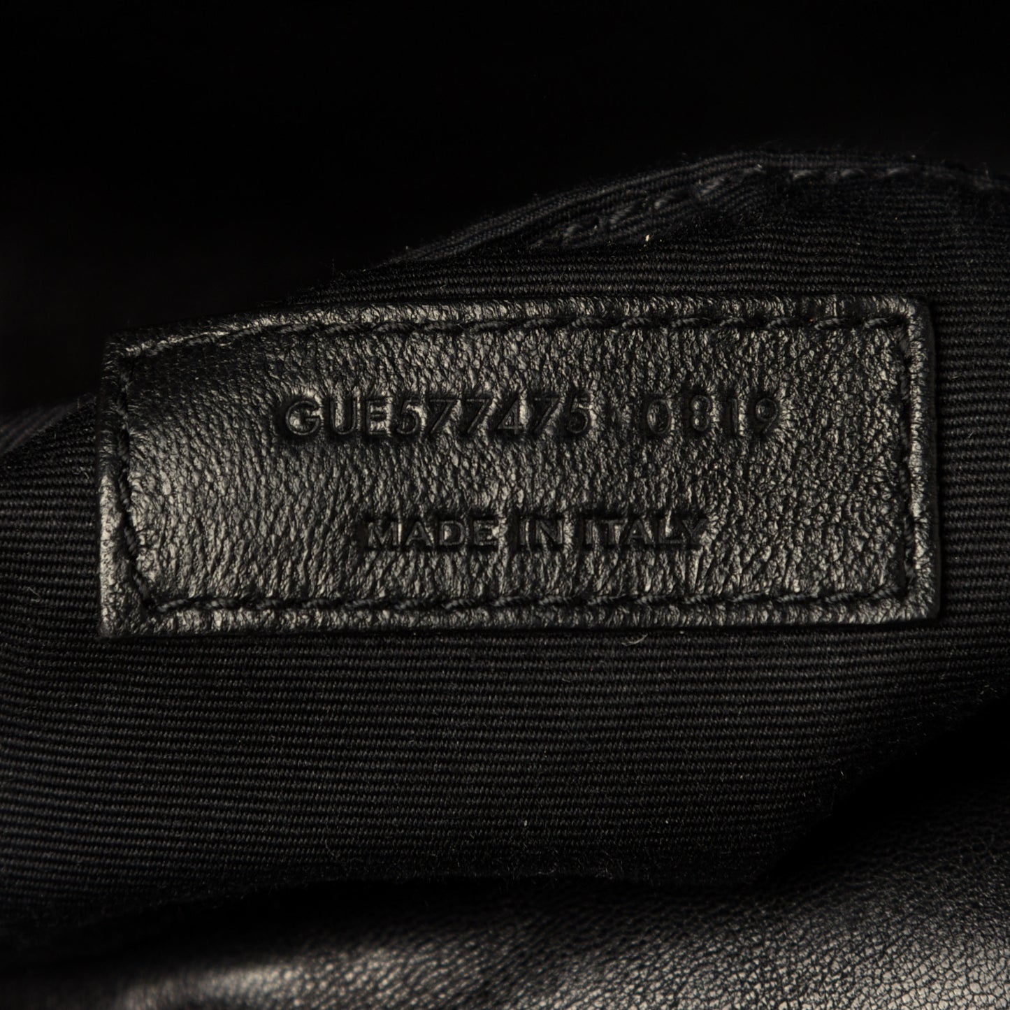 Lambskin Quilted Medium Loulou Puffer Monogram Chain Satchel Black