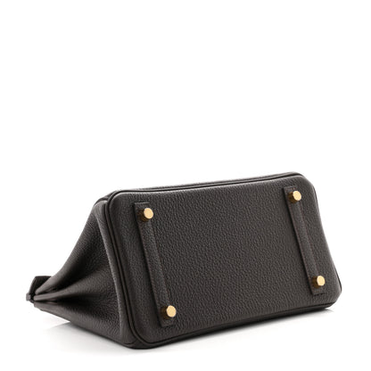 Hermes Togo Birkin 25 Bai Brun 4 of 11