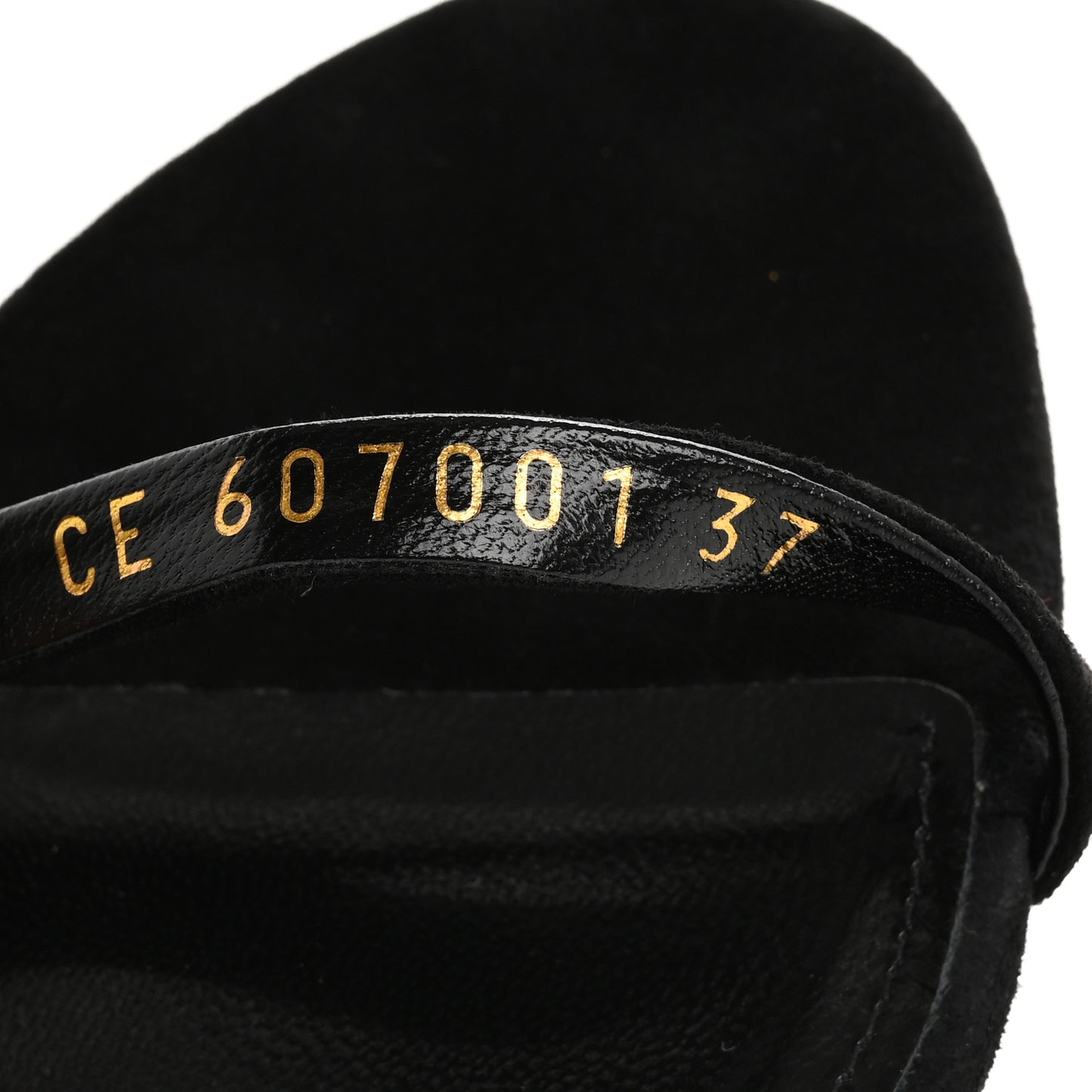 Suede Lila Wedge Sandals 37 Black