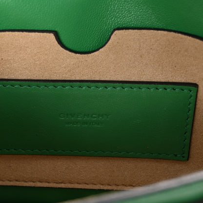 Givenchy Goatskin Quilted GV3 Mini Pocket Convertible Bag Green 6 of 9