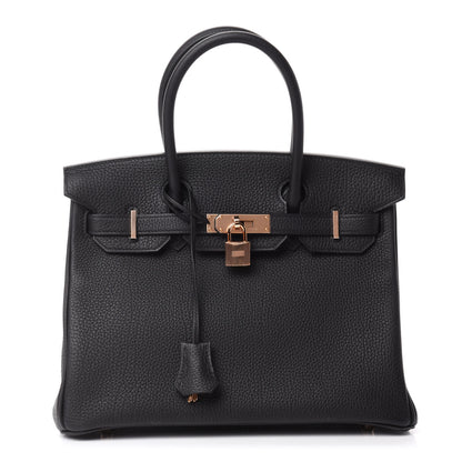 Hermes Togo Birkin 30 Black 1 of 11