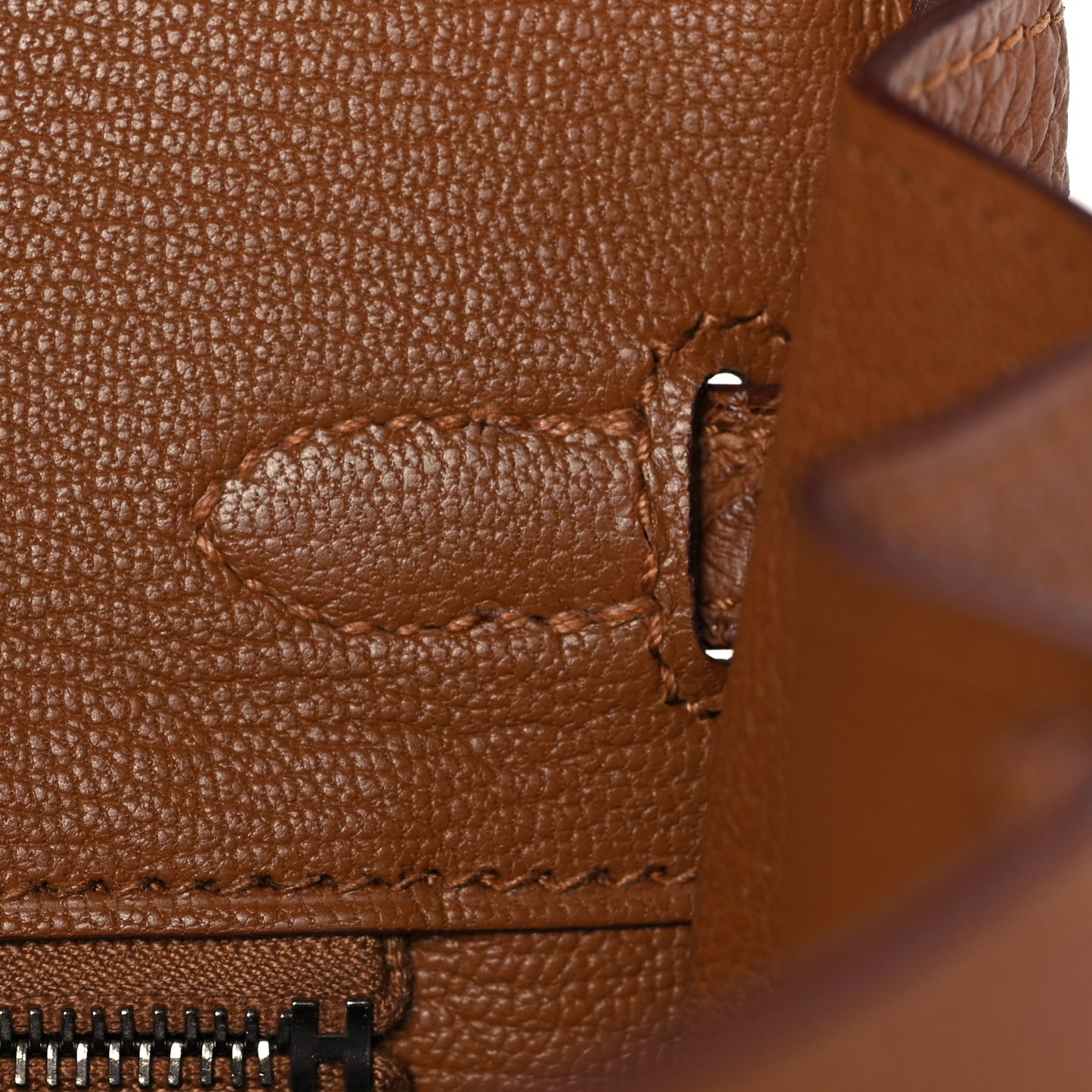 Togo Matte Alligator Birkin Touch 25 Gold