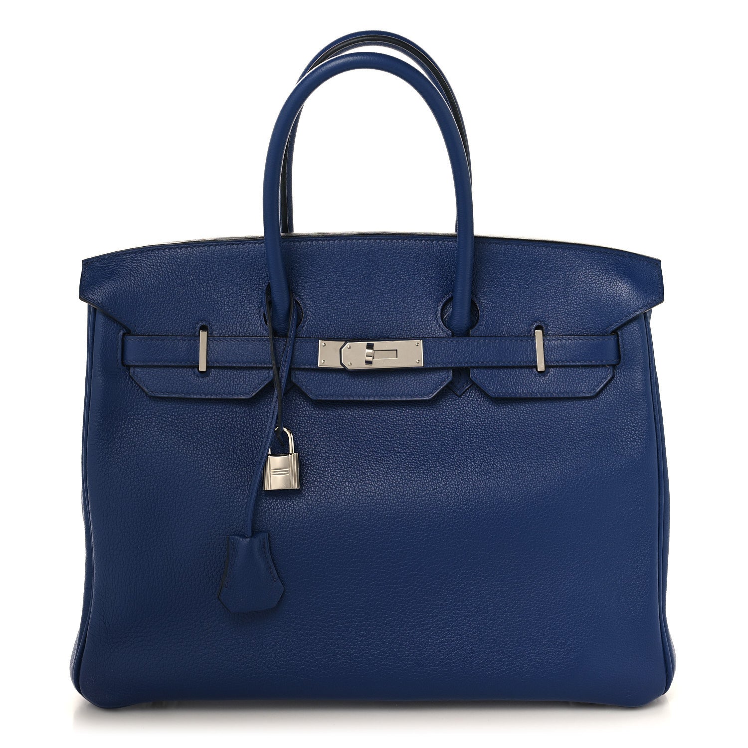 Hermes Taurillon Novillo Sea Surf and Fun Birkin 35 Bleu Saphir 1 of 13