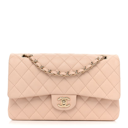 Chanel Caviar Quilted Medium Double Flap Light Beige 1 of 13