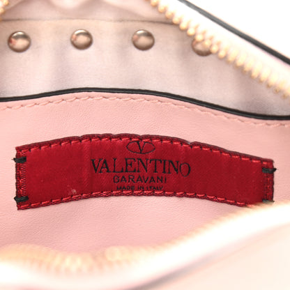 Valentino Garavani Calfskin Small Rockstud Chain Camera Crossbody Bag Loto 6 of 10