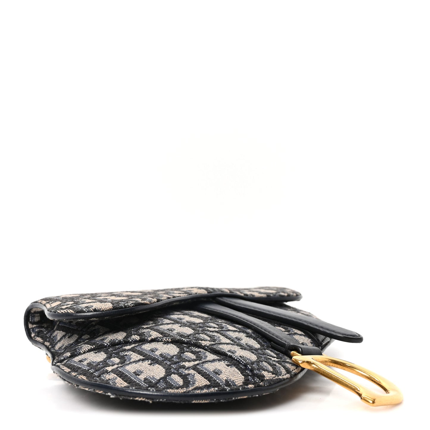 Oblique Saddle Belt Pouch Blue
