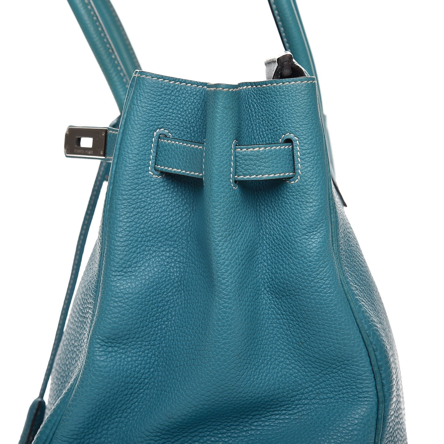 Hermes Togo Birkin 35 Blue Jean 29 of 38