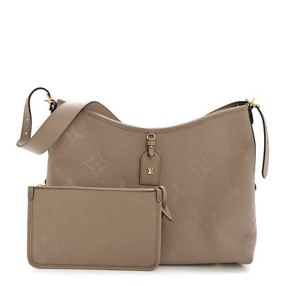 Louis Vuitton LOUIS VUITTON Empreinte Monogram Giant Carryall MM Tourterelle Tourterelle 3 of 12