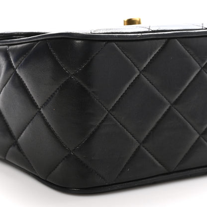 Chanel Lambskin Quilted Medium Square Flap Bag Black 10 of 12