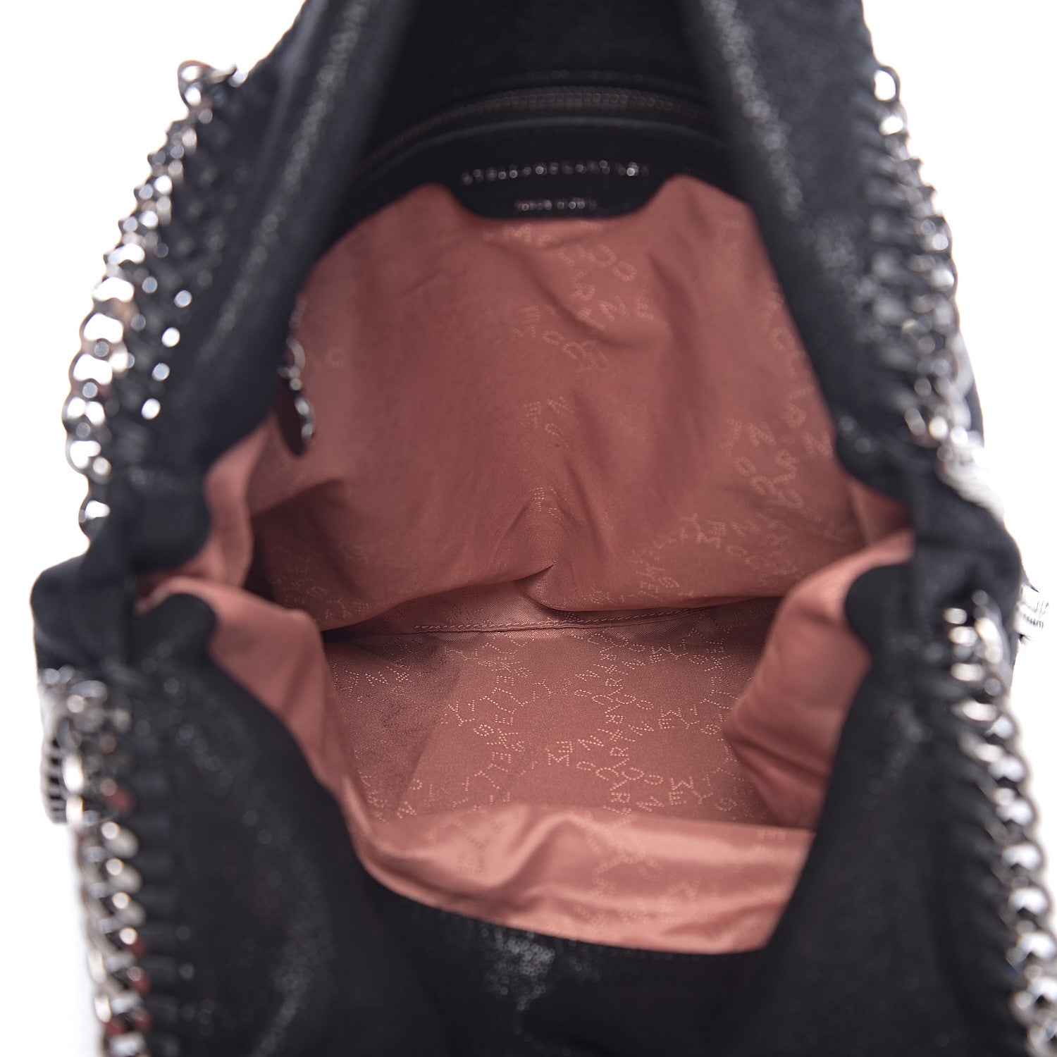 Stella McCartney Shaggy Deer Small Falabella Tote Black 4 of 9
