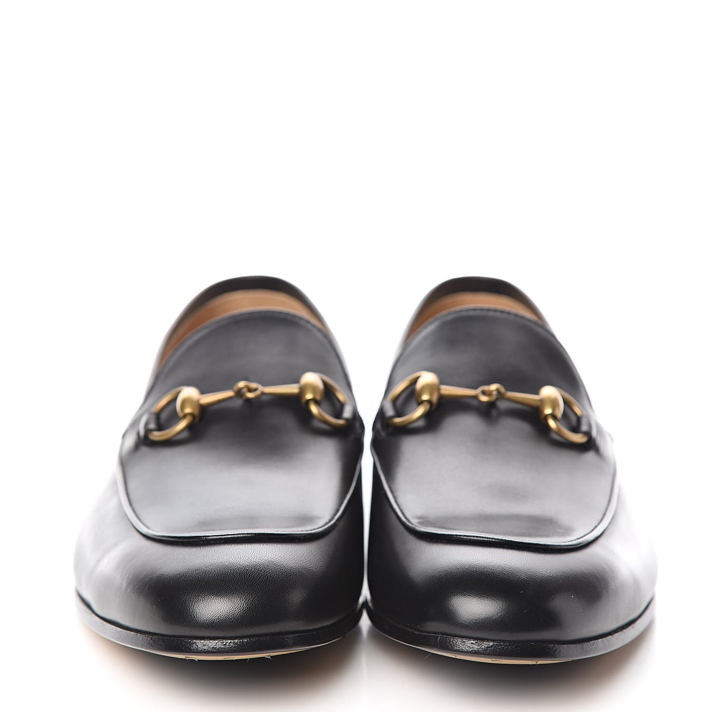Calfskin Horsebit Mens Jordaan Loafers 7 Black