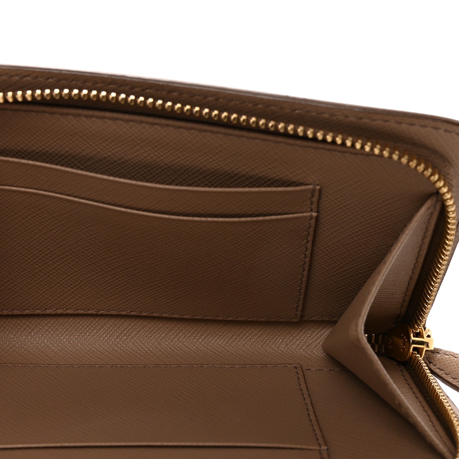 Prada Saffiano Chain Wallet Cammeo 5 of 10