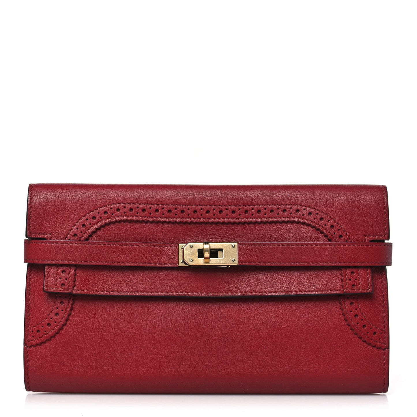 Swift Ghillies Kelly Longue Wallet Rouge Grenat