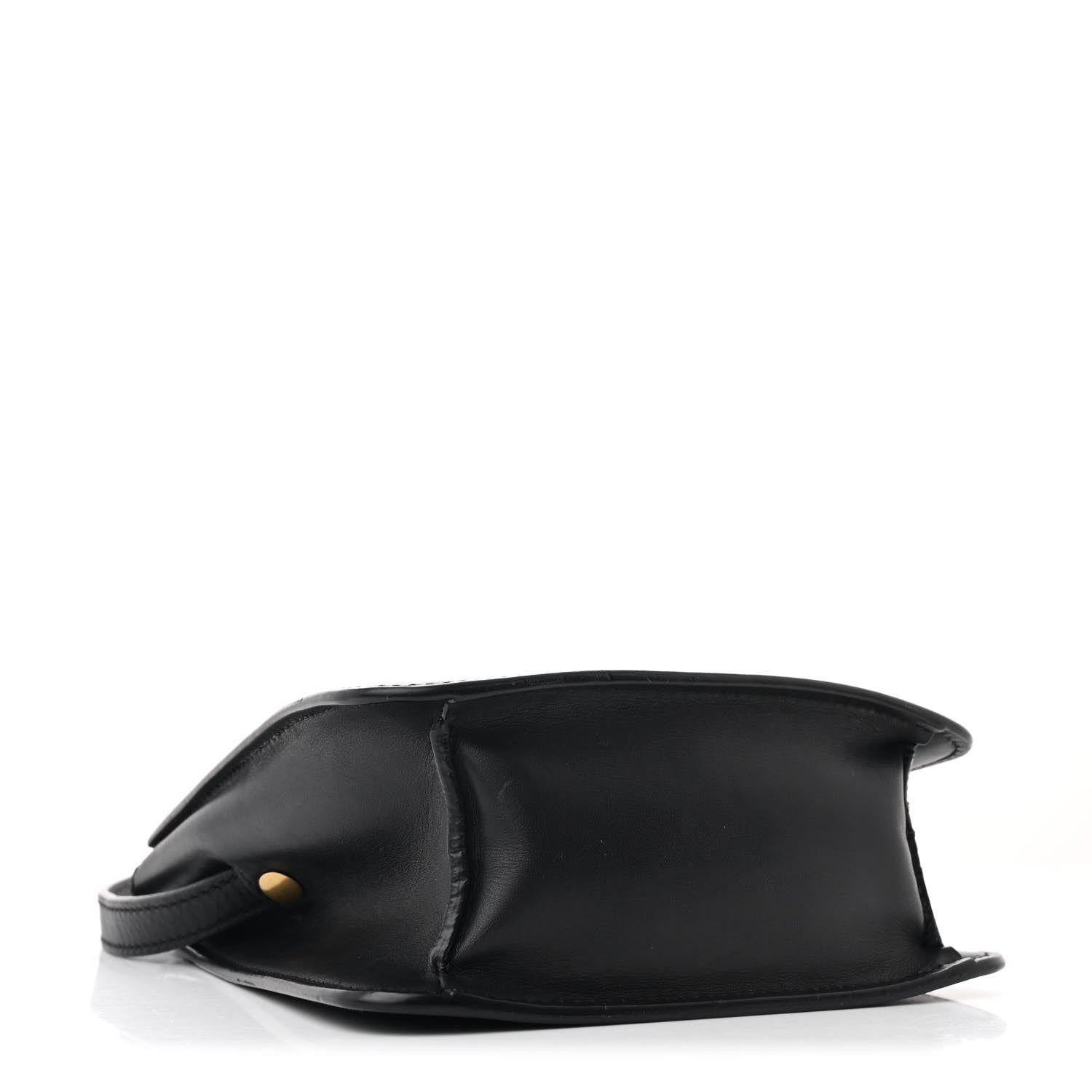 Saint Laurent Smooth Calfskin North South Kaia Satchel Black 4 of 11