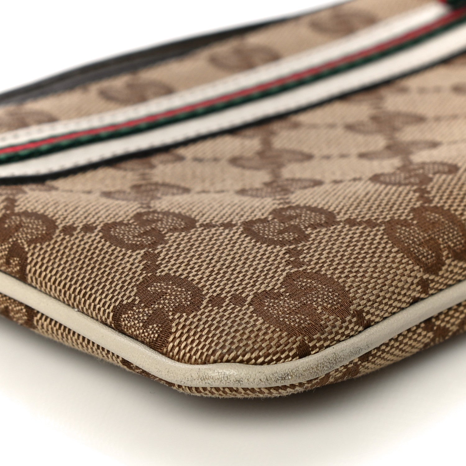 Gucci Monogram Mayfair Wristlet Off White 9 of 15