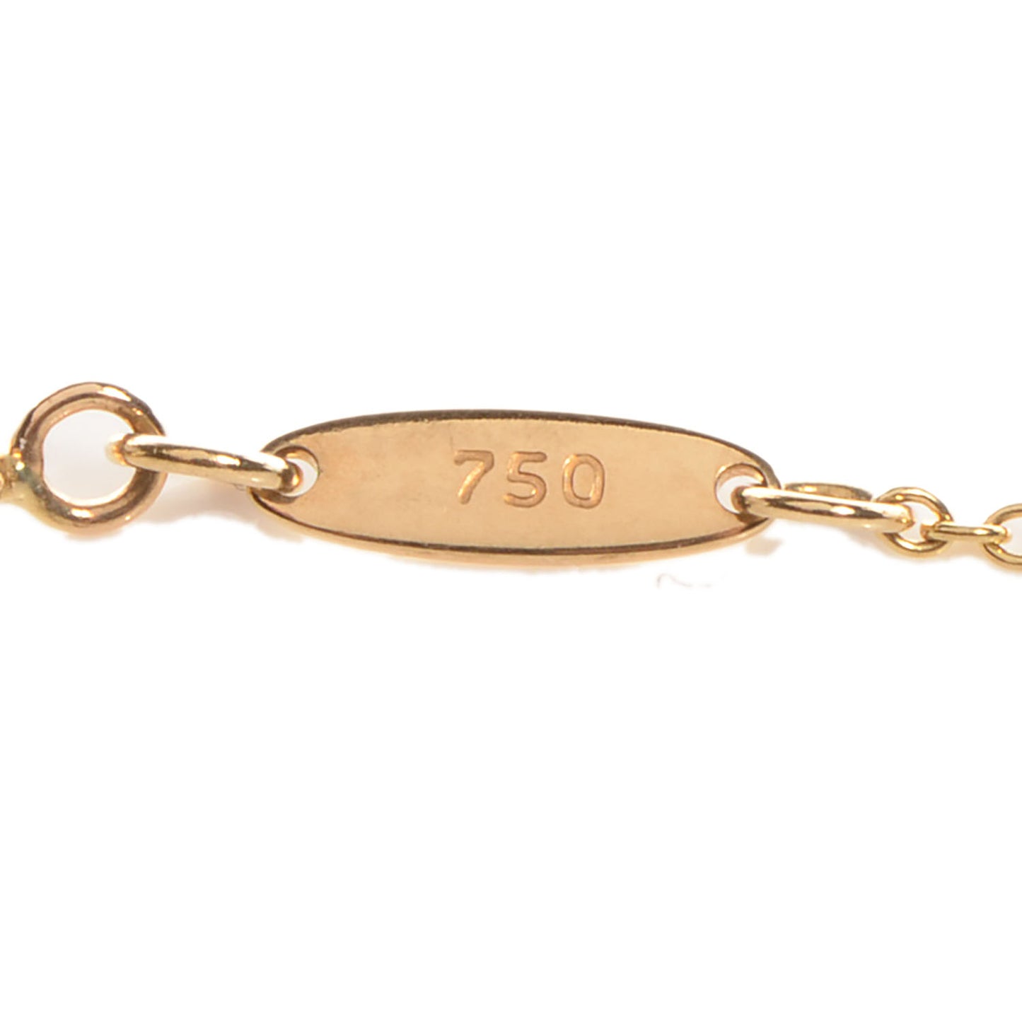 Elsa Peretti 18K Yellow Gold Small Open Heart Pendant Necklace
