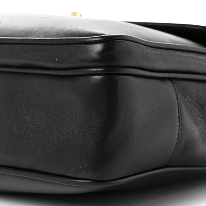 Chanel Lambskin Flap Shoulder Bag Black 9 of 9