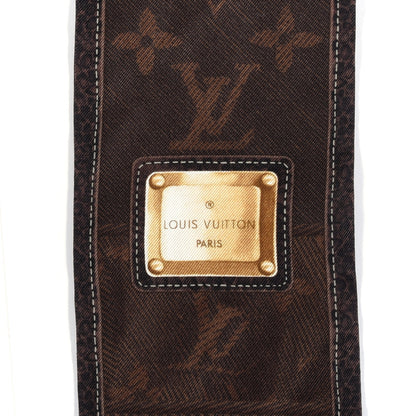 Louis Vuitton Silk Monogram New Denim Bandeau Ebene 3 of 4