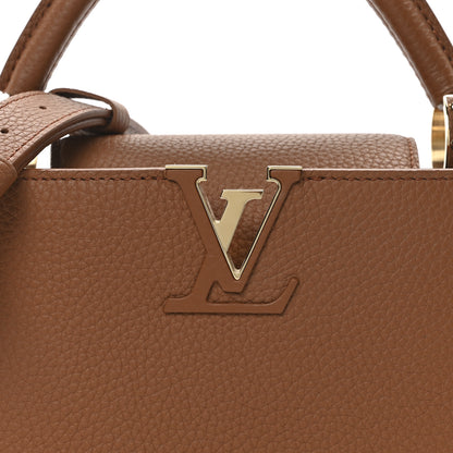 Louis Vuitton Taurillon Capucines BB Tan 7 of 9